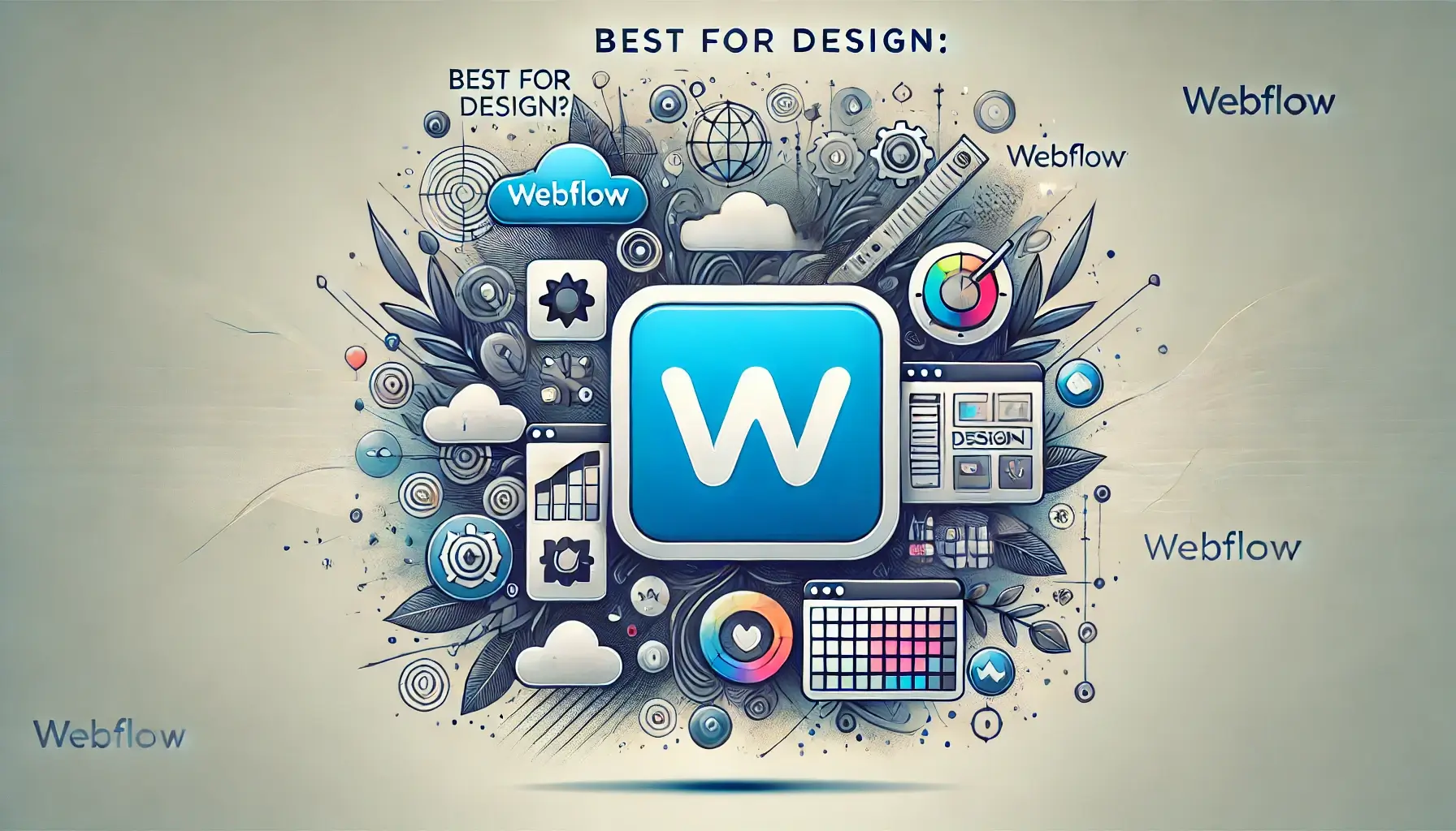 the best designing CMS is flow webflow