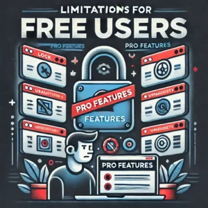 Elementor free limitation