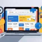 Leonardo_Phoenix_10_Create_a_visually_engaging_featured_image_1 A visually engaging featured image showcasing a laptop screen displaying a WordPress page builder interface. Surrounding the laptop are creative tools like a speedometer, wrench, and puzzle pieces, symbolizing customization, performance, and flexibility. The background includes vibrant colors and design elements emphasizing the focus on free alternatives to Elementor for website building.